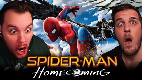 (Gold) Spider-man Homecoming REACTION